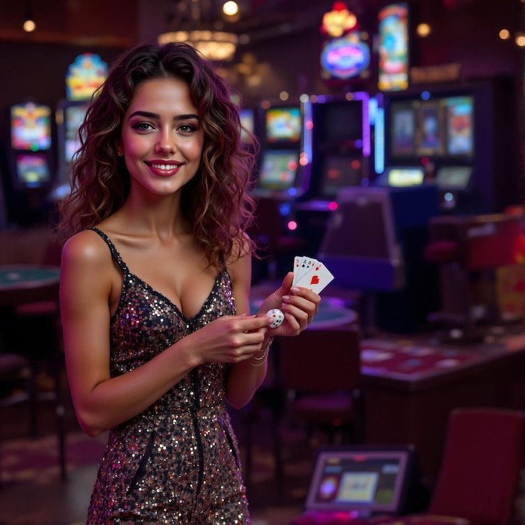 Tampilan meja live dealer yang rapi